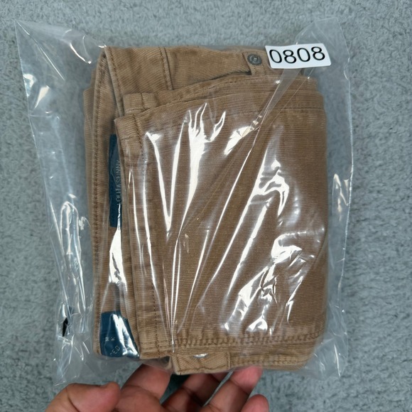 Lucky Brand Lolita Skinny Corduroy Pants Womens 8/29 Tan Camel Mid Rise Slim Fit - Picture 13 of 13